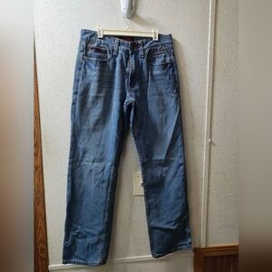 Vintage FUBU Denim Jeans Men's 30x32 Straight Cut Hip Hop Y2K Clean